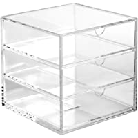 Osco – Papelera cubo de 16-5 cm- acrílico)- transparente